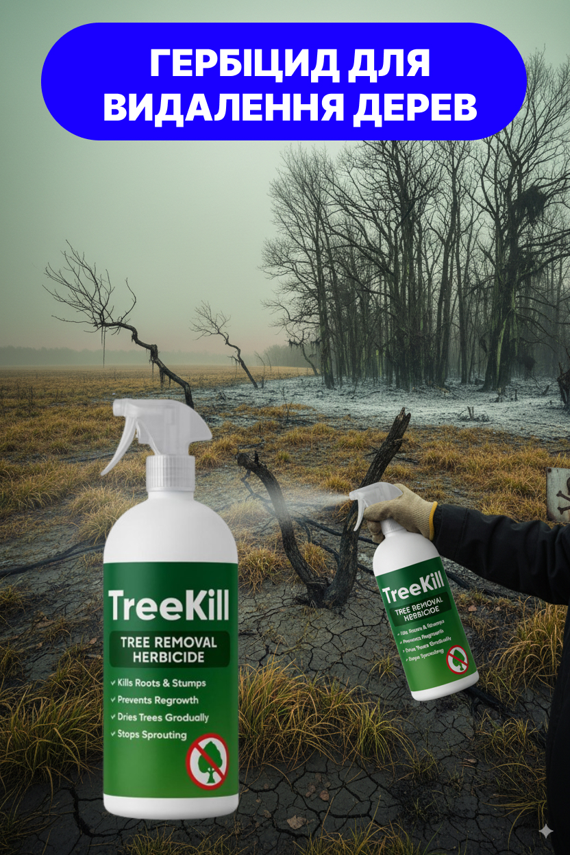 Видалення дерева за допомогою TreeKill